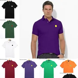 Herrpolos skjorta tshirt mens designer klassisk hästmönster lyxigt smalt sommar casual grossist droppleverans kläder herrkläder oty1q