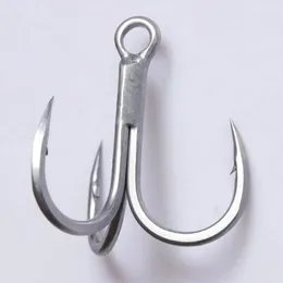 4x Triple Anchor Hooks Antirust Coating Handgrinded Carp Fishing Hook Accessoarer for Sea Fish Lure Fishhooks 450 Peche 240313