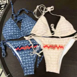 Kadın mayo tasarımcısı moda markası seksi bikini kız kardeşler mayo lu4s giyiyor