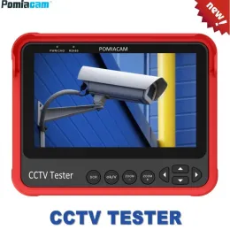 DT-V70 Nyaste 4,3 tum CCTV-testare Monitor 5MP HD TVI AHD CVI CVBS Analog Automatisk anpassning Support RS485 PTZ Wrist Tester Portable Portable