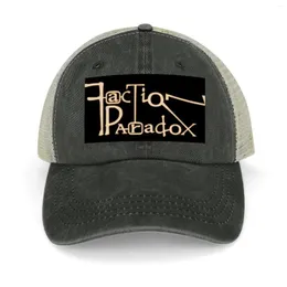 Ball Caps Faction Paradox Logo - BBV (Sci-fi) Cowboy Hat Vintage Bobble Party Women's 2024 Men's