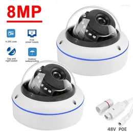 Outdoor Home HD 4K 8MP Wired POE Explosion-proof Camera Indoor Spherical Dome CCTV Surveillance IP