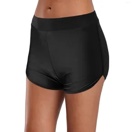 Calcinha feminina bikini swimwear mulheres calças de banho nadar cintura alta shorts inferior maiô tankinis esporte troncos verão terno