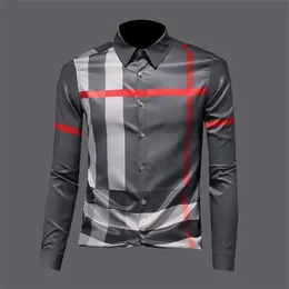Hotsales New Style 2024 New Style Luxury Designers Mens Dress Dression Fashion Fashion Disual Shirt Brands Men Spring Slim Fit Size Size M-5XL