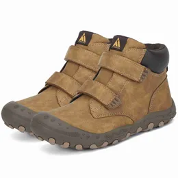 HBP Non-Brand Wasserabweisende Kinder-Kletterstiefel, rutschfeste, sportliche Outdoor-Kinder-Wanderschuhe