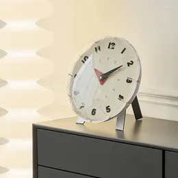 Zegary ścienne szafka na pulpit dekoracja dekoracji kreatywnej balonowej bąbelki zegar salonu