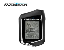 Magicar Araba Alarm Güvenlik Sistemi İki Yolcu LCD Uzaktan Başlangıç ​​M310 Gümüş M906F28468245960