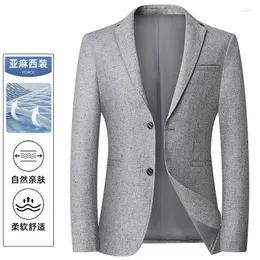 남자 양복 한국 버전의 캐주얼 한 단색 공무원 웨딩 영국 스타일 슬림 한 블레이저 비즈니스 패션 신사 정장