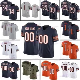 13 Caleb Williams Keenan Allen Football Jersey DJ Moore Jaquan Brisker Darnell Wright Cole Kmet Tremaine Edmunds Jackson Walter Payton Montez D'Andre Swift