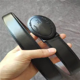 أزياء Big Pbuckle Belt Belt Belts أحزمة للرجال والنساء من الجلد الحقيقي الحزام الفاخرة عرض حزام الخصر 3 4 سم أسود حزام الألوان 188 ب