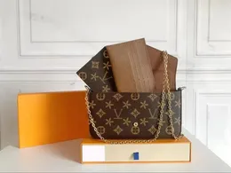 Top 3-in-1-Umhängetasche, Mini-Designer-Handtasche, hochwertige Geldbörse, Umhängetasche, stilvolle Umhängetasche, Damenhandtasche, Schultertasche, Tragetasche, 2024