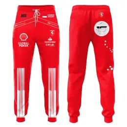 Pants Nowy konkurs wyścigowy F1 Outdoor Extreme Sports Oversize z długim rękawem Hot Sprzedaż Sportswear Bottoms Red Team 16 # 55 # dżinsy