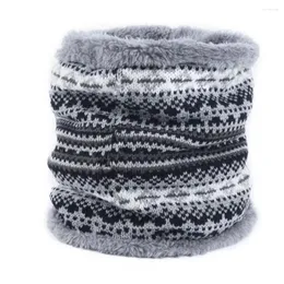 Sciarpe Bambini Ragazzi Ragazze Sciarpa Autunno Inverno Donna Uomo O-ring Colletti in peluche lavorati a maglia Fazzoletto caldo per bambini