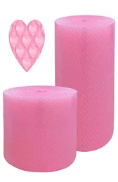 Sacchetti da imballaggio 20CM Pellicola a bolle rosa Materiale di marca Rotolo di schiuma antiurto Logistica Riempimento Imballaggio espresso2558216