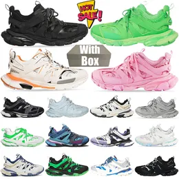 With Box Designer Triple-S Track 3.0 Casual Shoes Sneakers Black White Green Transparent Nitrogen Crystal Outsole Running Shoes Mens Womens Trainers luxury size 35-46