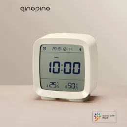 Kontroll Qingping Cleargrass Bluetooth Alarm Clock Smart Control Temperatur Fuktighet Display LCD -skärm Justerbar nattljus