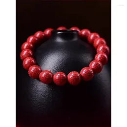 Strand Cinnabar Bracelet Natural Prajna Heart Sutra Men And Women String