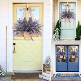 Dekoracyjne kwiaty wisiorka do dekoracji drzwi do drzwi Ornament stojak papierowy dekoracje świąteczne