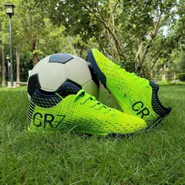 American Football Shoes Arrivals Turf Green Children's Futsal Non-slip Lightweight Men's Soccer Training Lace-up Cleats For Men