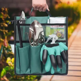 Sacos de armazenamento Ferramentas de jardinagem Bolsa Alça de grande capacidade Multi-bolso Ferramenta de jardim doméstico para casa