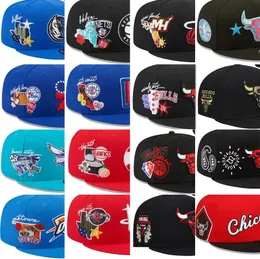 Nyaste 84 färger Alla lagen Mäns baseball snapback hattar sport basket chicago "hatt mäns svart blå röd färg hip hop sport justerbara kepsar chapeau se21-03