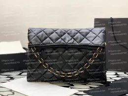 24P Designer Bag Hoho Handbag 12A Upgrade Mirror Quality Woman Folding Evening Bag Genuine Leather Chain Crossbody Shoulder Bag Maxi 39cm And 36cm Tote Bag With Box