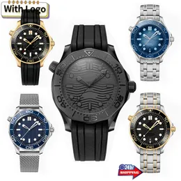 Mens 시계 고품질 디자이너 시계 42mm Case Montre 고무 스트랩 300m 600m 다이빙 AAA Men Sea Sport Automatic Movement Watchs Dhgate 손목 시계