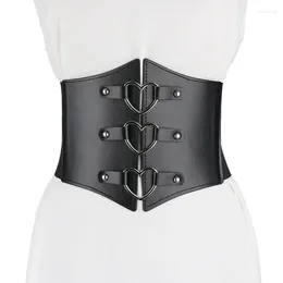 أحزمة نساء مرن Underbust Bustier الخصر التدريب Cincher Pu Corsets