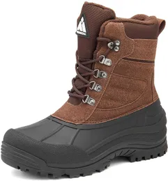 HBP Brand olmayan su geçirmez ve antiskit kış botları yürüyüş tarzı ayakkabılar kadınlar için kar botları