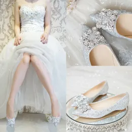 Botas sapatos de casamento mulher quadrada cristal pontual ponta -aparas brilho deslizante raso em mocassins confortáveis bling 3443 mocassins