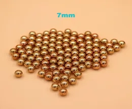 7mm Solid Brass H62 Bearing Balls For Industrial Pumps Valves Electronic Devices Heating Units and Furniture Rails3751831