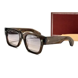 Nytt vintage märke lyxdesigner solglasögon för män kvinnor herr enzo rektangel stil uv400 skyddslinser retro glasögon hög kvalitet solkläder kommer med ursprungslåda