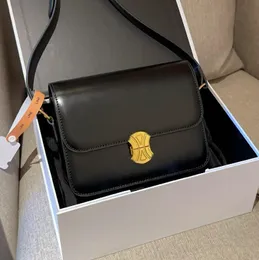 Lüks tasarımcı omuz çantaları genç üçlü triomph orijinal deri el çantası inek derisi crossbody çanta kadın flap lady debriyaj çantası alt koltuklu çanta cüzdan cüzdan o8443b