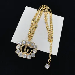 Necklace Designer Gold Diamond jewelry necklace in line with the European and American vision of the greatest jewelry gift