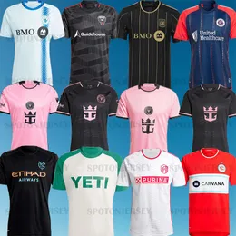 2024 Fan Player Versão Charlotte FC Camisas de futebol LA Galaxy Inter Miami MLS Atlanta United LAFC VELA MESSIS Nova York NEAL City ROBINSO ARAUJO CHICHARITO