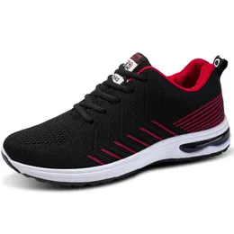 HBP من غير العلامة التجارية Mens Air Cushion Lace Up Walking Shoes Mesh Athletic Running Sport Sport Gym Sneakers للأزياء للرجال