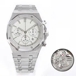 ZF 26240 Motre be Luxe Designeruhr 41 mm Kaliber 4401 Chronograph mechanisches Uhrwerk Stahl Luxusuhr Herrenuhren Armbanduhren Uhren