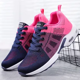 Women Sport Shoe Fashion Platform Sneakers Breathable Lightweight Comfortable Force Shoes Comprehensive Training Boots