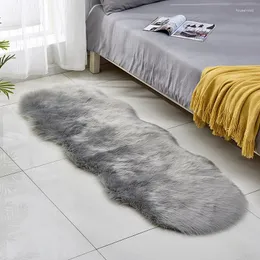 Carpets Irregular Y Plush Carpet Long Soft White Fur Area Rugs For Living Room Kids Bedroom Floor Mat Shaggy Rug