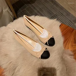 Sapatos casuais balé redondo dedo do pé zapatos mujer primavera verano alpercatas arco plano para mulheres chaussure femme