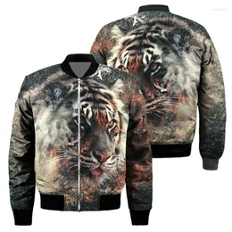 ジャケット・アウター Made In Usa Tiger Embroidered Filled Bz s-l400.jpg