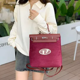Cheap Wholesale Limited Clearance 50% Discount Handbag Fashion Handheld Bag Womens New Student Classroom Backpack Autumn Popular Simple Crossbody