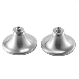 Moldes de cozimento 2 pcs botão de forno holandês de aço inoxidável tampa de panela substituição para Le Creuset / Aldi / Lodge Handle