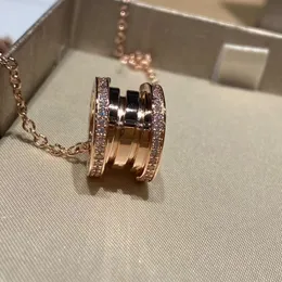 S925 banhado a prata 18k ouro zircão colar sênior seiko titânio aço feminino colar designer presente do dia dos namorados jóias de designer para mulheres postagem gratuita.