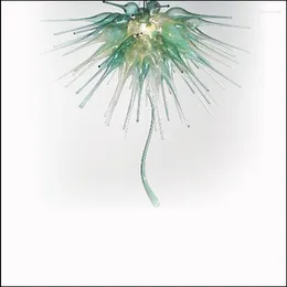 Kronleuchter, abstrakte Handbeleuchtung im Dale-Chihuly-Stil aus mundgeblasenem Muranoglas für den Außenbereich