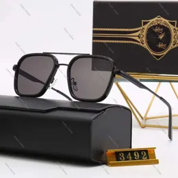 2024 Vintage Pilot Square Dita Sunglasses Mens Mulher Fashion Designer Shades Golden Frame Estilo Sun Glasses Mens UV400 Gradiente Lxn-evo Dita Mach Six Sunglasses 429