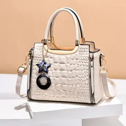 Umhängetaschen Mode Luxus Damen Umhängetasche Hohe Qualität Umhängetasche Mit Stickerei Elegante Leder Frauen Handtasche Bolso