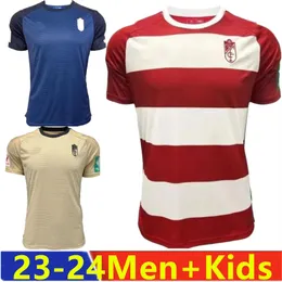 2023 2024 Granada CF maglie da calcio CALLEJON A.PUERTAS 25 WEISSMAN SORO UZUNI 20 VALLEJO camiseta 2023 2024 casa lontano terzo uomo magliette da calcio per bambini kit