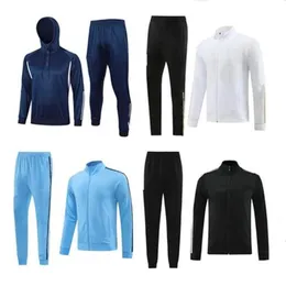 24 25 Italien Vuxen Tracksuit Long Zipper Jacket 125 år Jubileumsöverlevnad Jackor Training Suit Soccer 2024 2025 Tyskland Italia Argentina Man Football Set