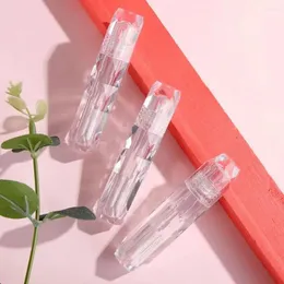 Storage Bottles PETG Transparent Material High-End Technology One-Piece Brush Stick Lip Gloss Empty Tube Star Diamond Eye Shadow Bottle